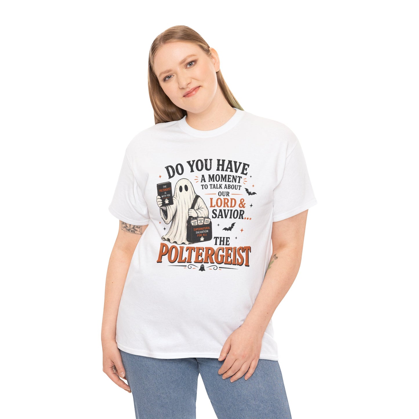 Halloween Ghost Tee | "Do You Have a Moment" Adult Humor