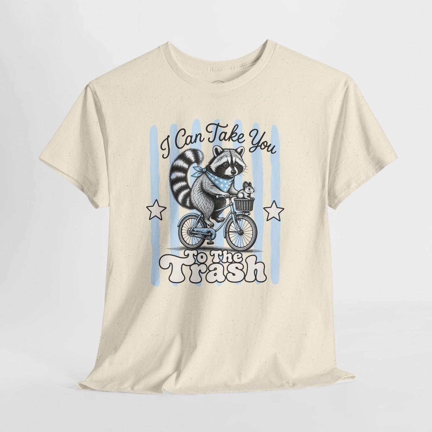 I Can Take You To The Trash Retro Raccoon Graphic Tee