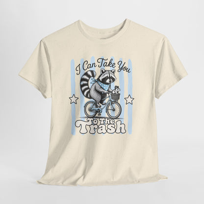 I Can Take You To The Trash Retro Raccoon Graphic Tee