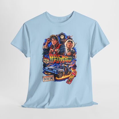 Retro Time Travel Movie Graphic Tee
