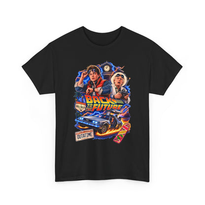 Retro Time Travel Movie Graphic Tee