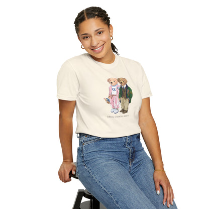 Personalized Couples T-Shirt — Custom Teddy Bear Graphic Tee | Gift for Him & Her