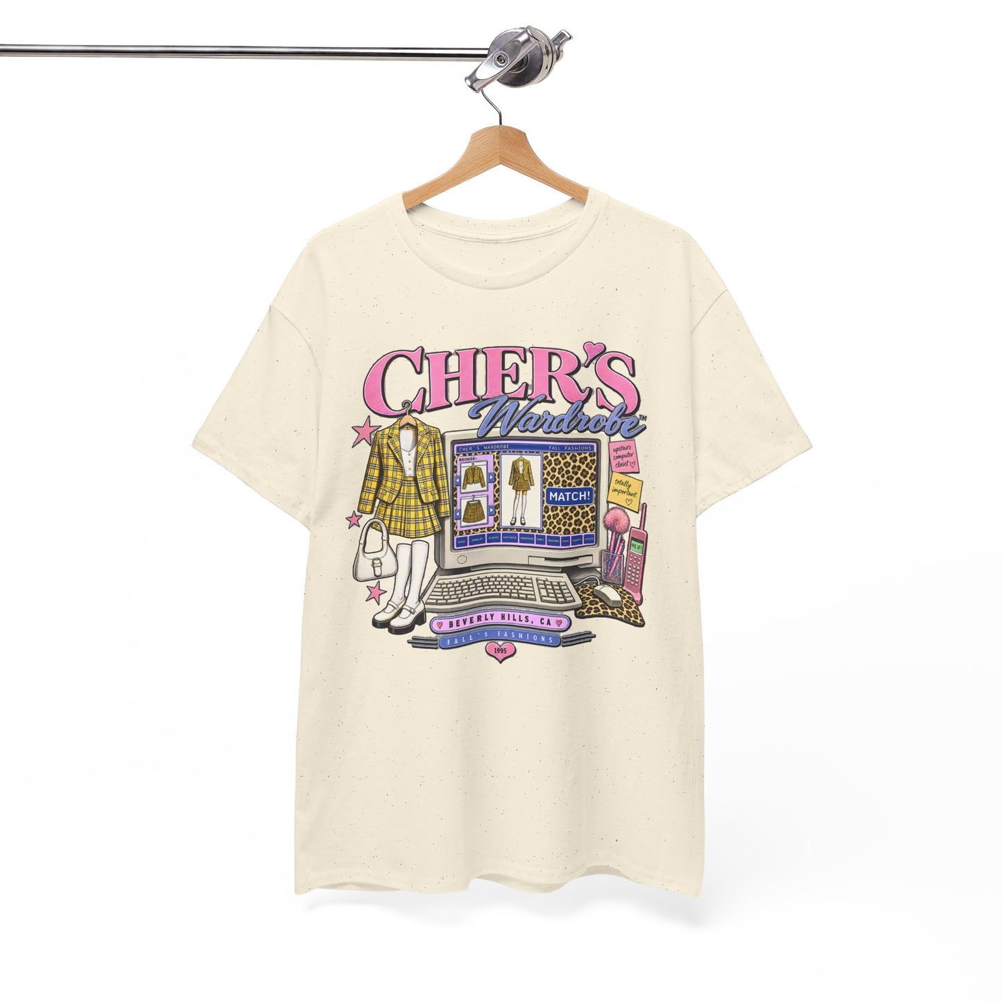 Cher's Wardrobe Graphic Tee | 90s Movie Nostalgia