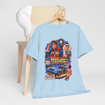 Retro Time Travel Movie Graphic Tee