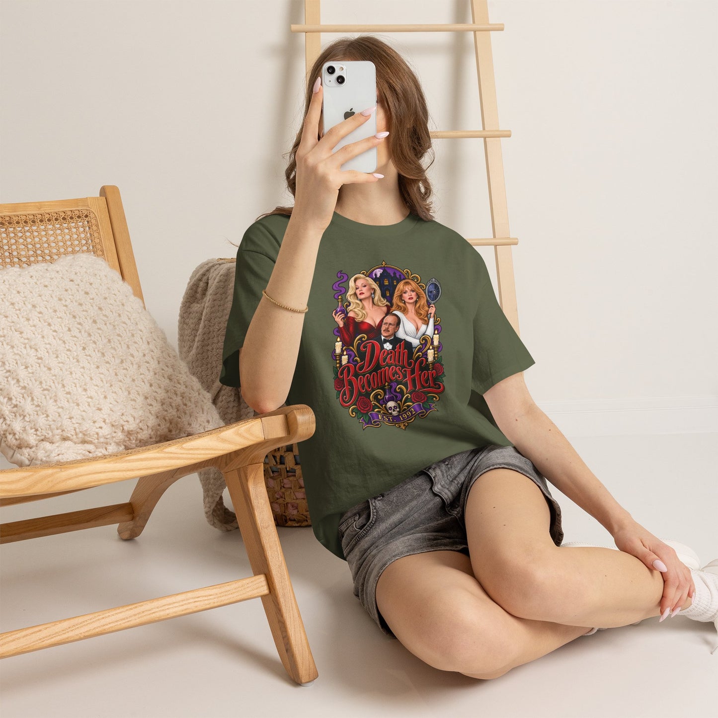 Eternal Beauty Vintage Poster Graphic Tee II