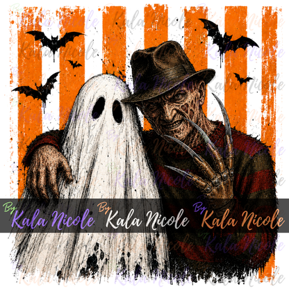 Horror Best Friends PNG Bundle