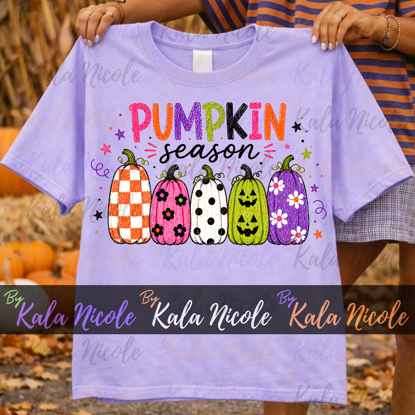 Pumpkin Season Doodle PNG Bundle | Trendy Fall PNG | Halloween Clipart (Digital Download)