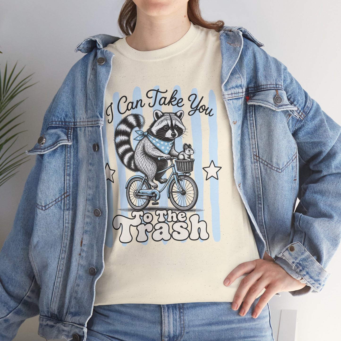 I Can Take You To The Trash Retro Raccoon Graphic Tee