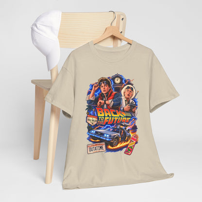 Retro Time Travel Movie Graphic Tee