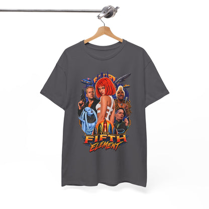 Retro Sci-Fi Character Collage Graphic Tee