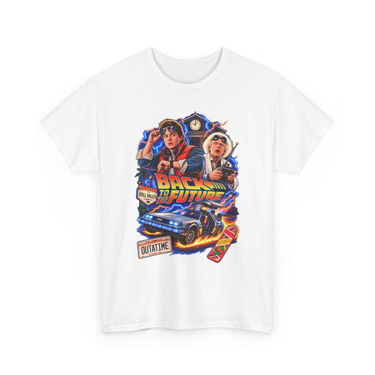 Retro Time Travel Movie Graphic Tee