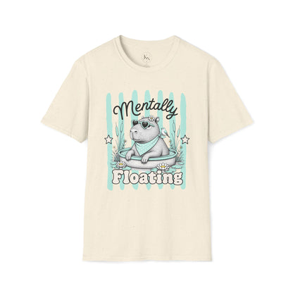 'Mentally Floating' Capybara Graphic Tee