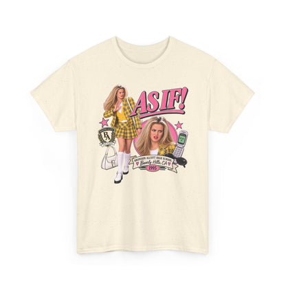 AS IF! Retro 90s Graphic Tee
