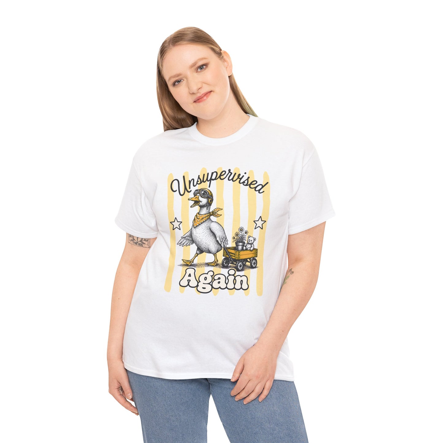 Unsupervised Again Retro Goose Graphic Tee