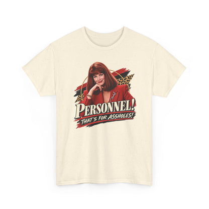 Personnel! That's for Assholes! Retro Graphic Tee