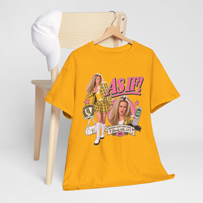 AS IF! Retro 90s Graphic Tee