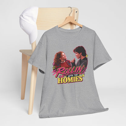 Rollin' With The Homies Tee | Retro Movie Quote Graphic Shirt