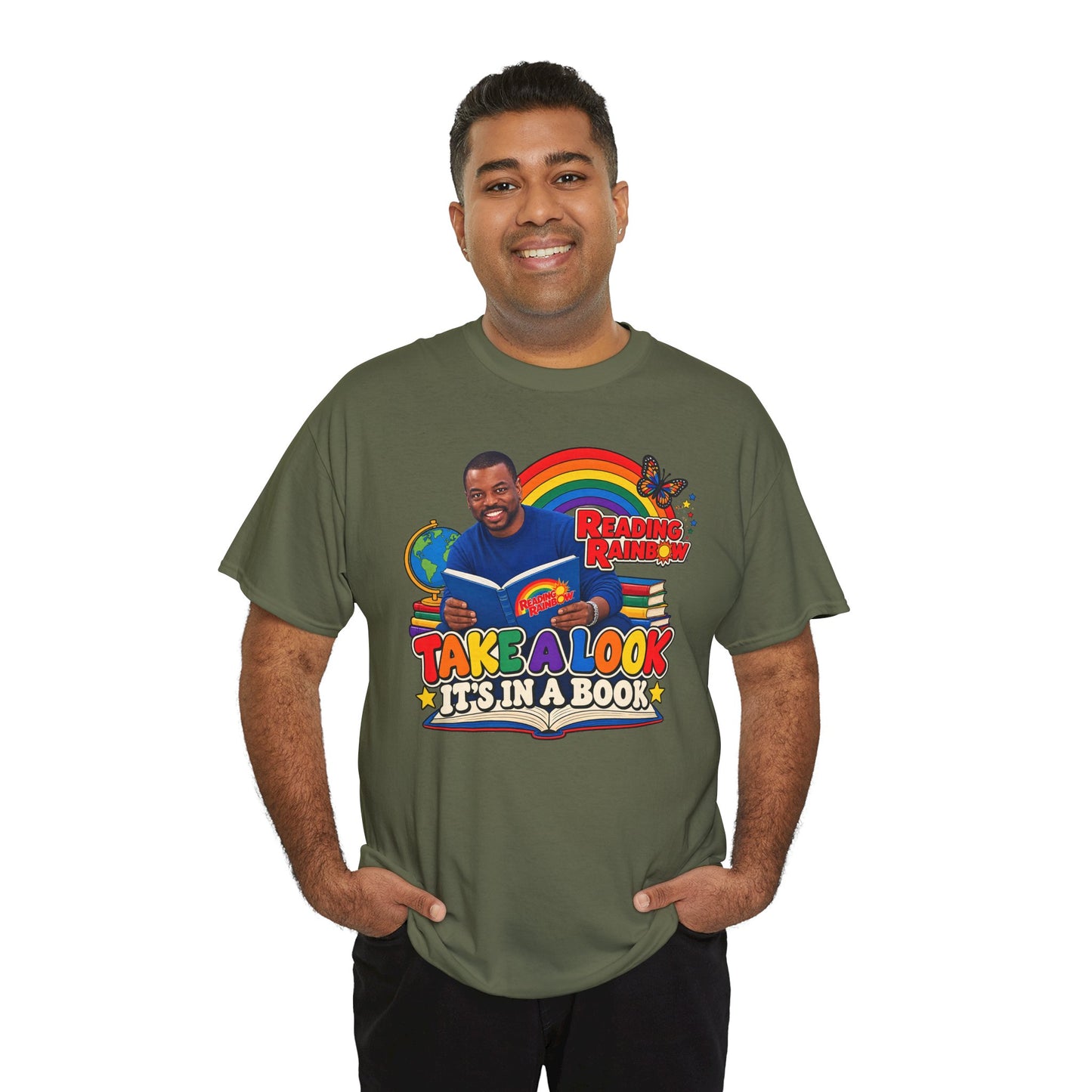 Take A Look, It’s In A Book Retro Graphic Tee