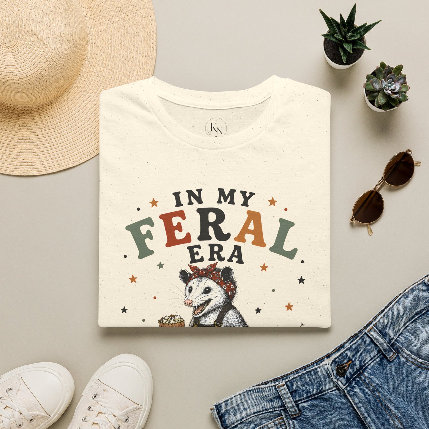 'In My Feral Era' Possum Graphic Tee