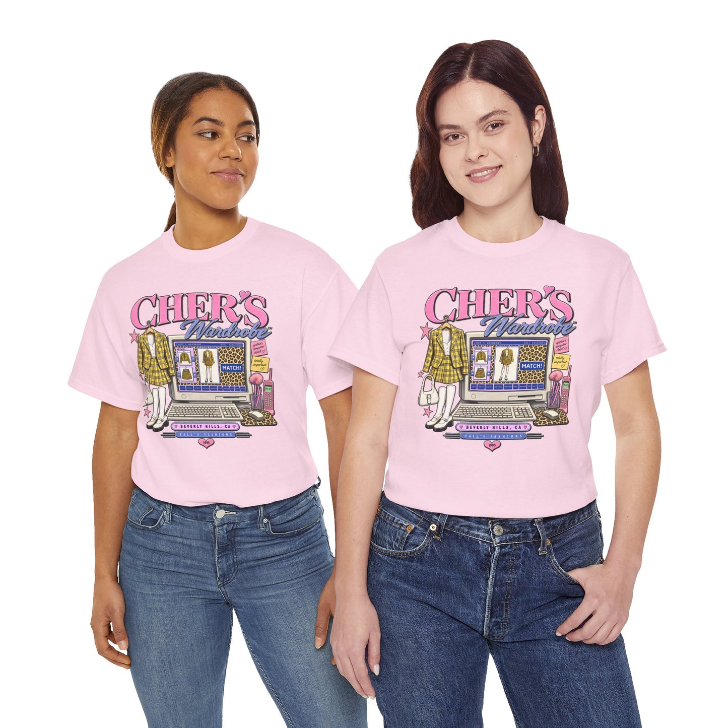 Cher's Wardrobe Graphic Tee | 90s Movie Nostalgia
