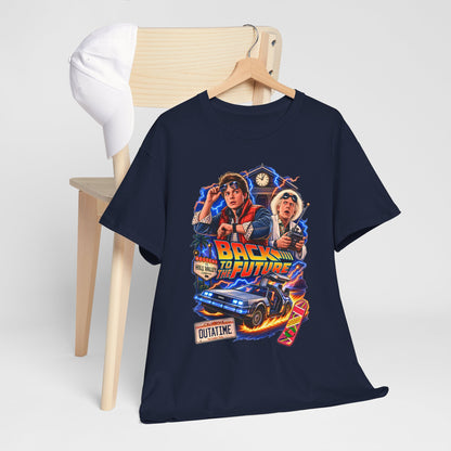 Retro Time Travel Movie Graphic Tee