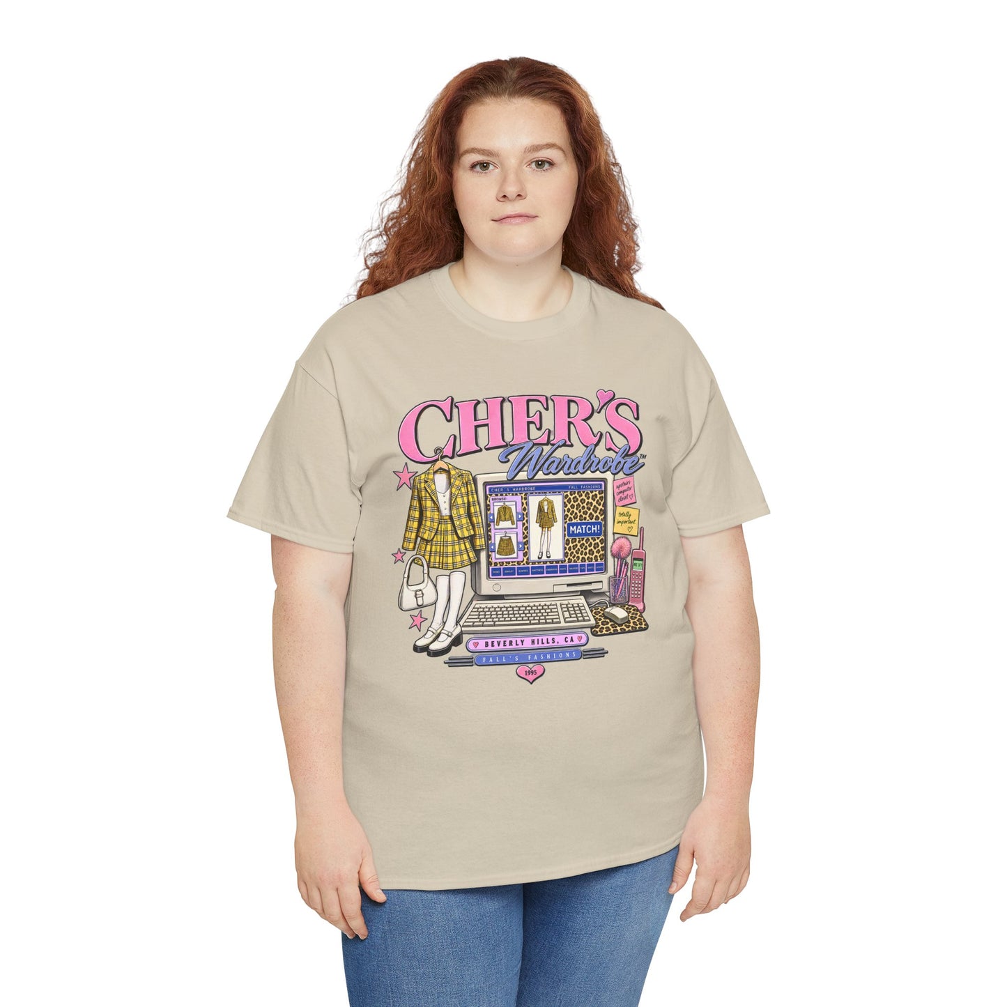 Cher's Wardrobe Graphic Tee | 90s Movie Nostalgia
