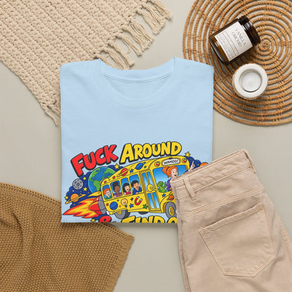 Fuck Around & Find Out Retro Comic Graphic Tee