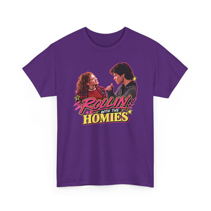 Rollin' With The Homies Tee | Retro Movie Quote Graphic Shirt