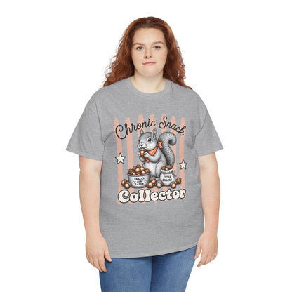 Chronic Snack Collector Retro Squirrel Graphic Tee