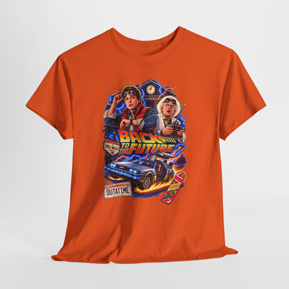 Retro Time Travel Movie Graphic Tee