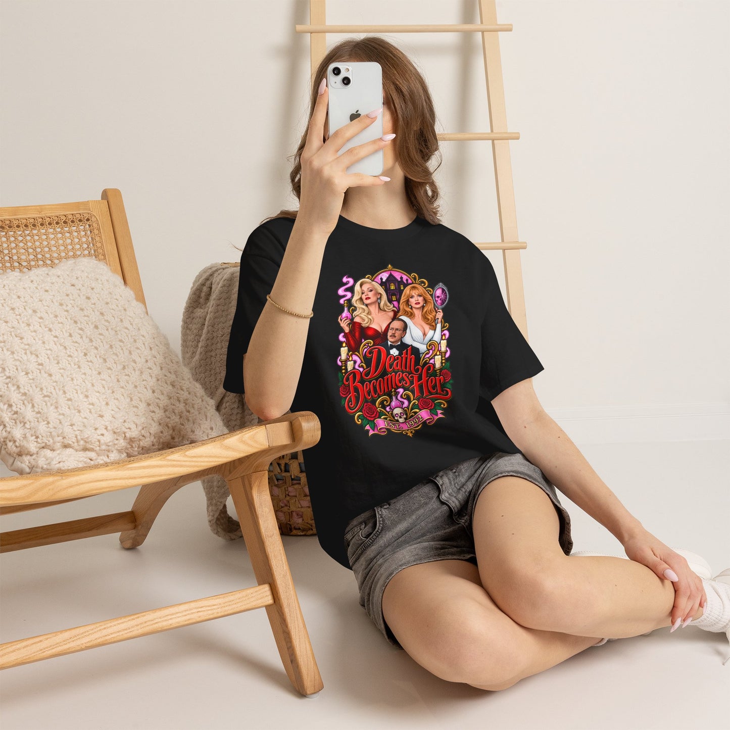 Eternal Beauty Retro Dark Comedy Graphic Tee
