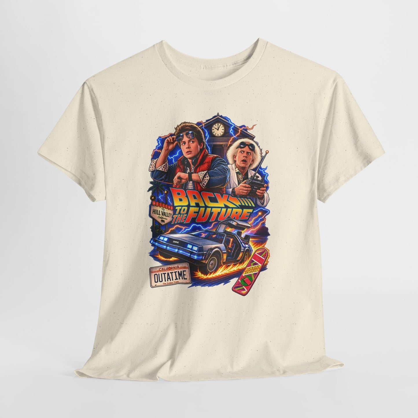 Retro Time Travel Movie Graphic Tee
