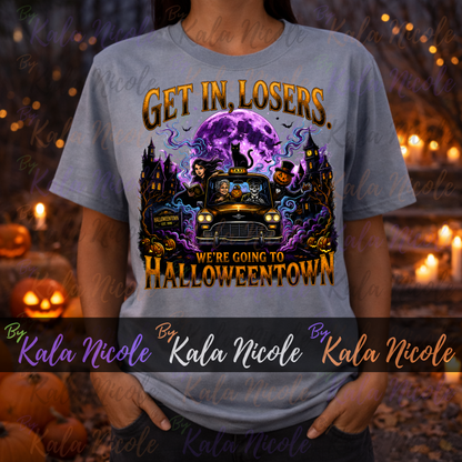 Get In Losers Going To Halloweentown PNG Bundle | Trendy Halloween PNG | 90s Halloween (Digital Download)