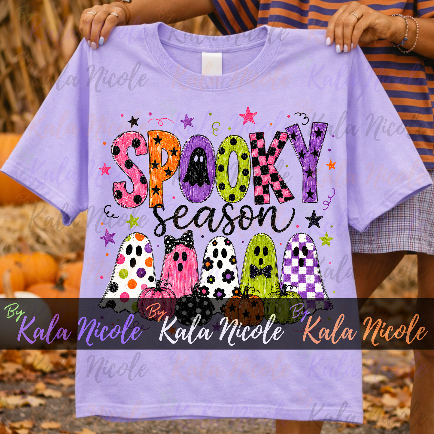 Spooky Season PNG Bundle | Trendy Halloween PNG | Fall PNG | Cute Ghost Clipart (Digital Download)