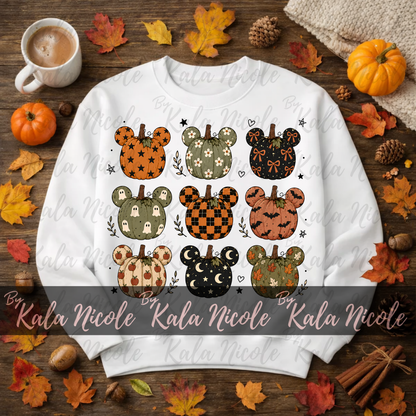 Mickey Pumpkin Patch PNG | Design 3