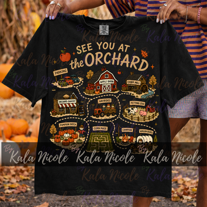 See You at the Orchard Map PNG Bundle