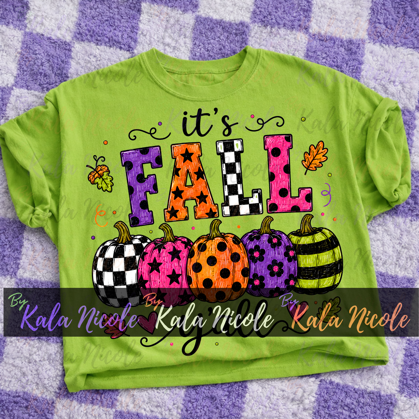 It's Fall Y'all PNG Bundle | Trendy Fall PNG | Cute Pumpkin Clipart (Digital Download)