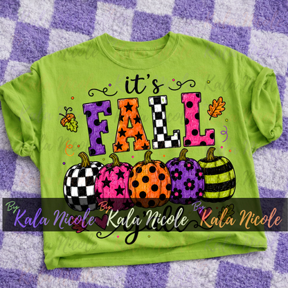 It's Fall Y'all PNG Bundle | Trendy Fall PNG | Cute Pumpkin Clipart (Digital Download)
