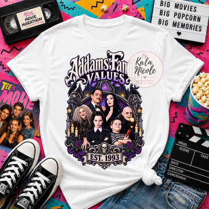 90s Movie Nostalgia PNG | Family Values