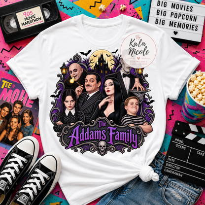 90s Movie Nostalgia PNG | Gothic Family