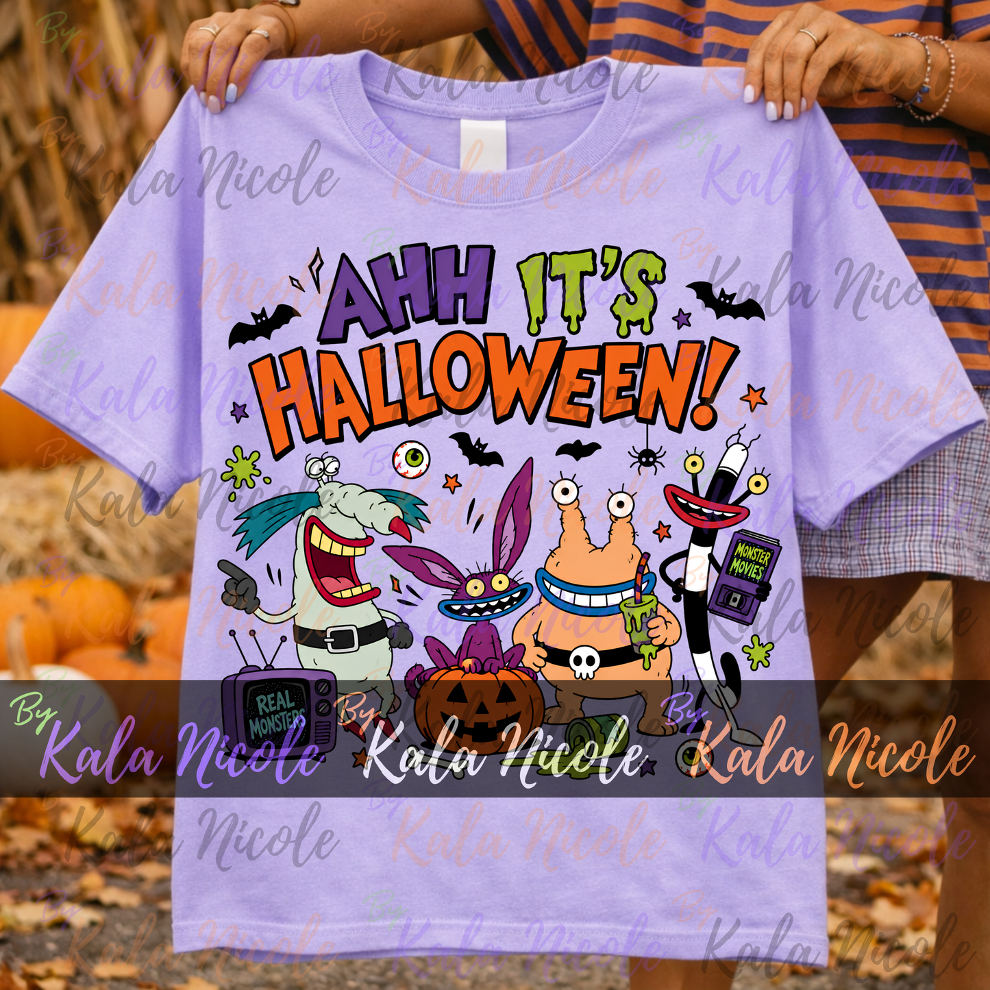 90s Cartoon Ahh! It's Halloween PNG