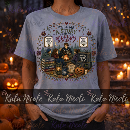 Are You Afraid of the Dark Cross-Stitch PNG | Midnight Society