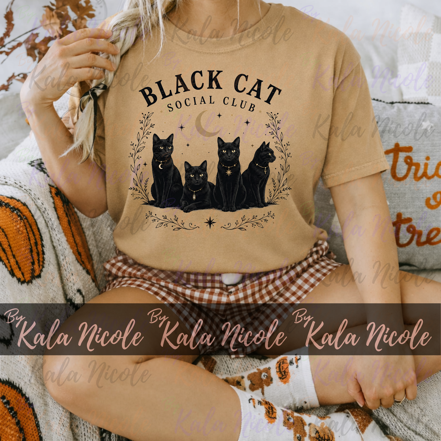 Black Cat Social Club PNG