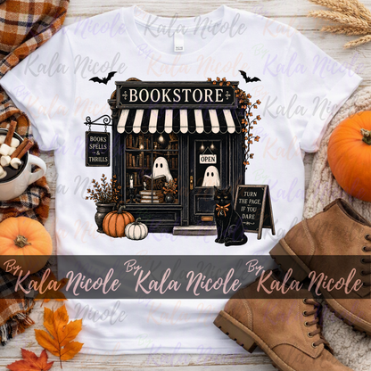 Spooky Bookstore PNG