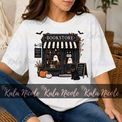 Spooky Bookstore PNG