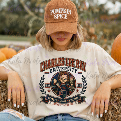Charles Lee University PNG | Vintage College Horror PNG