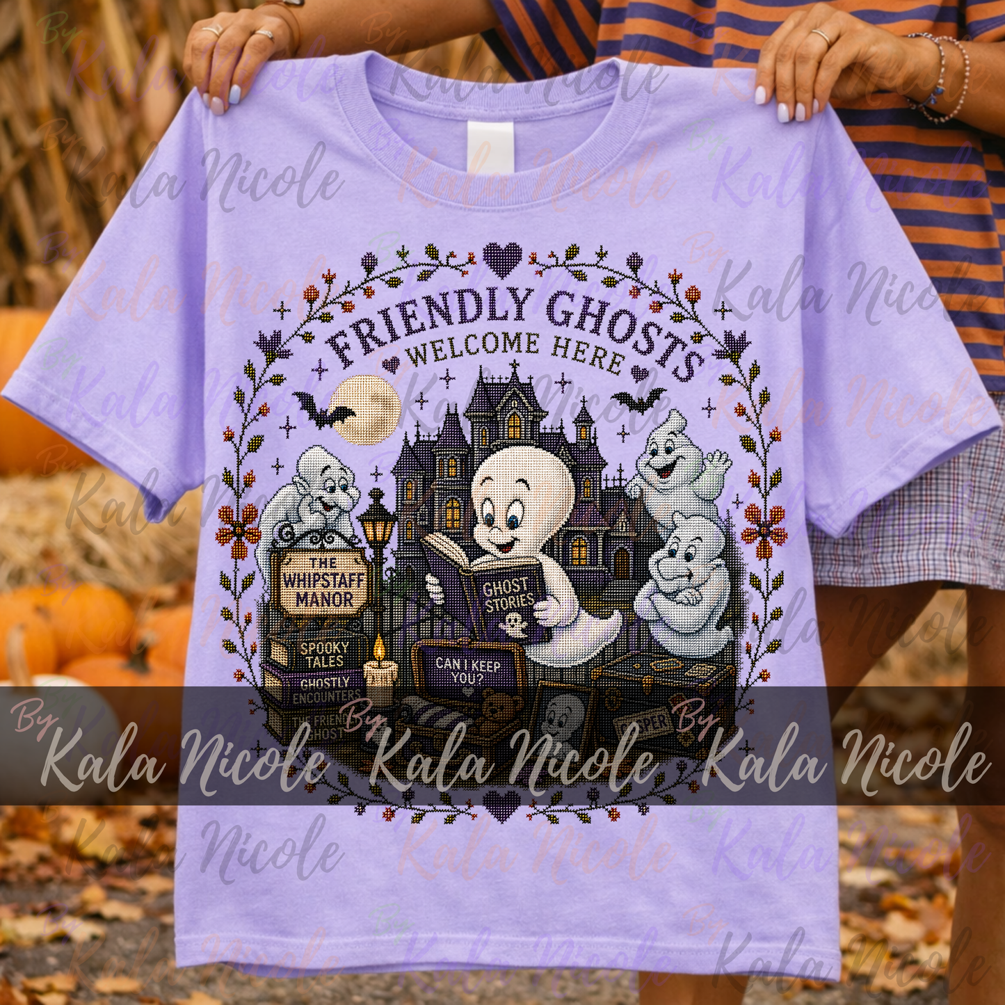 Casper Cross-Stitch PNG | The Friendly Ghost