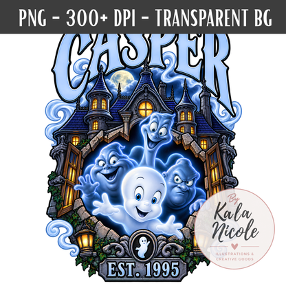 90s Spooky Movie Nostalgia PNG Bundle