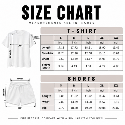 Haddonfield Prep 2 Piece Y2K Shorts Set