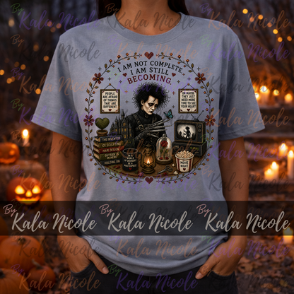Edward Scissorhands Cross-Stitch PNG | I Am Still Becoming